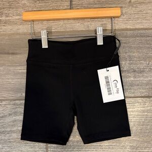 Zyia Girls Black Hustle Shorts 5”